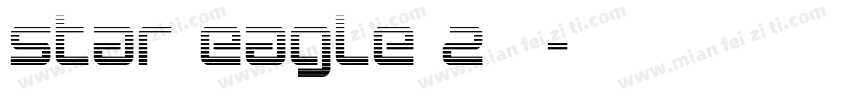 Star Eagle 2字体字体转换